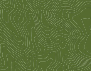 Curvas de nivel, mapa topográfico  © Stockchi