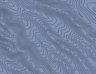 Curvas de nivel, mapa topográfico  © Stockchi