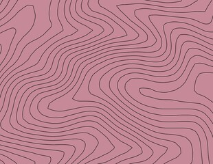 Curvas de nivel, mapa topográfico  © Stockchi