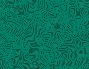 Curvas de nivel, mapa topográfico  © Stockchi