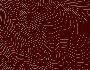 Curvas de nivel, mapa topográfico  © Stockchi