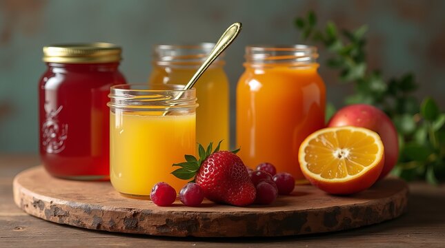 Doces ou gel&eacute;ias de frutas, fabrica&ccedil;&atilde;o caseira, artesanal, conservados em vidro.