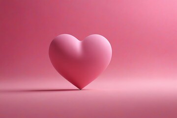 a close up of a pink heart shaped object on a pink background