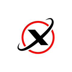 Simple express logo Vector. X icon. initial letter x logo vector design illustration Template.