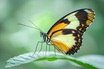 a butterfly on a rare plant, showcasing delicate ecosystems at risk