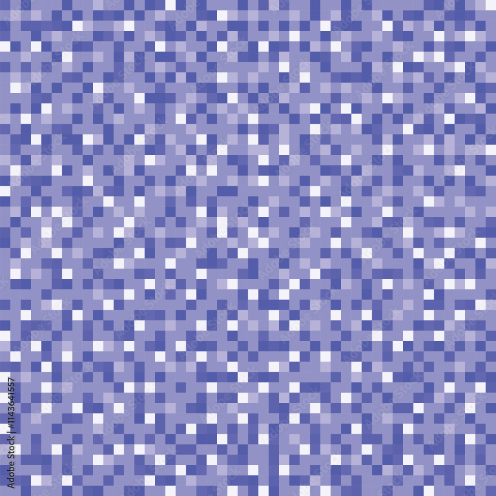 Poster abstract square pixels background of geometric shapes. pixel landscape. blue mosaic pattern. blue sq
