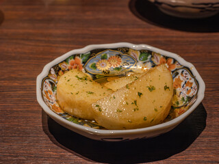 おつまみの長芋バター焼き