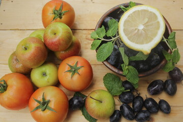 fruit and vegetables