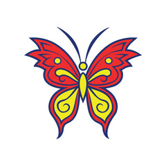 Blue Butterfly's-Vector Illustration