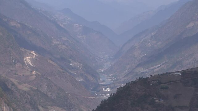 China, Nujiang Lisu Autonomous Prefecture, Yunnan, China - Nujiang River. 