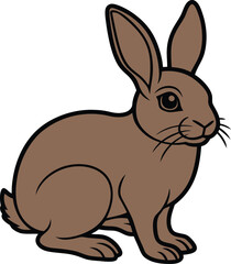 Rabbit design art illustrator eps vector