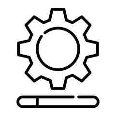loading process icon
