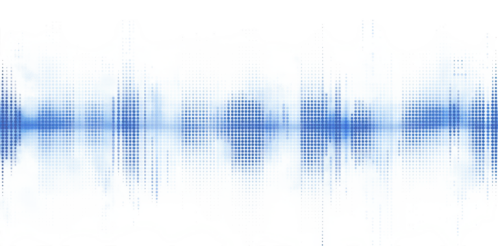 abstract blue digital wave background