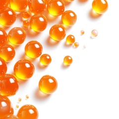 Aquatic salmon fish eggs wildlife habitat nature close-up vibrant orange environment