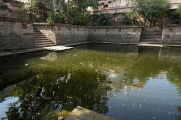 Naklejka premium Bhuj and its hidden treasure: the Ramkund stepwell