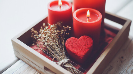 Tag DIY Valentines Day heart-shaped candles h