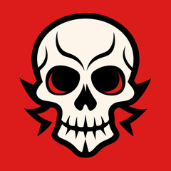 skull and crossbones icon set