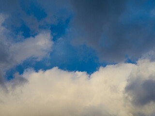 blue sky with clouds