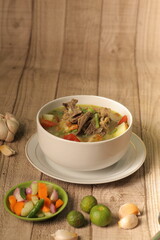 vegetable soup with meat