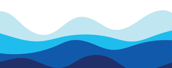 Abstract sea wave background.