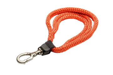 Versatile orange rope leash designed for outdoor adventures and daily pet walks