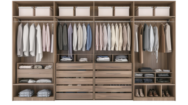 Organizing your wardrobe tips and tricks for a stylish closet makeover home guide indoor overhead lifestyle