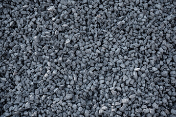 Small gray stone aggregate materials for construction glauconite sandstone