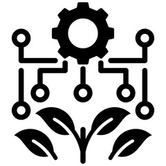 Smart Agriculture Icon