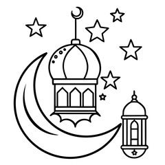 Ramadan Kareem illustration vector art