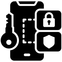 Obraz premium Two Factor Authentication Icon