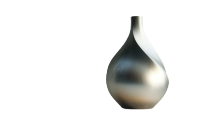 Modern Amphora Design on transparent background PNG.