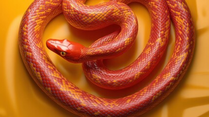 Obraz premium Happy Chinese New Year 2025,Year of the snake zodiac sign,Snake illustration and design,Asian elements gold paper cut style,Lunar new year concept,New Year card 2025.