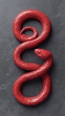 Fototapeta premium Happy Chinese New Year 2025,Year of the snake zodiac sign,Snake illustration and design,Asian elements gold paper cut style,Lunar new year concept,New Year card 2025.