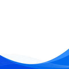 Curve Footer with Blend Wave