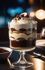 cream with chocolate