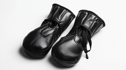 Gym gloves on white isolated background