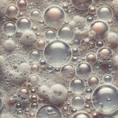 seamless detailed texture, soap translucent bubbles
