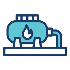 Gas Storage Icon