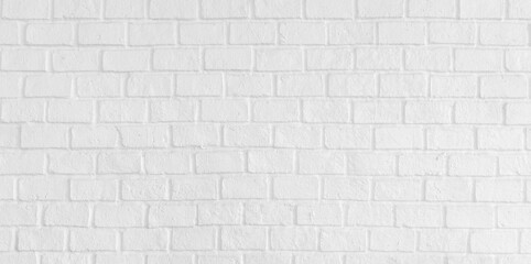 white brick tile wall ceramic texture for background