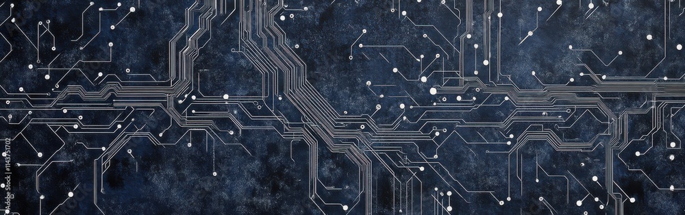 Aufkleber sleek circuit board wallpaper featuring intricate patterns and design elements ideal for tech-inspir