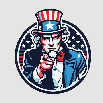 uncle sam vector