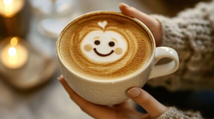 Inspiring good moods with creative coffee presentations.