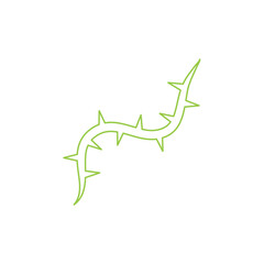 Green Thorn branch or vine