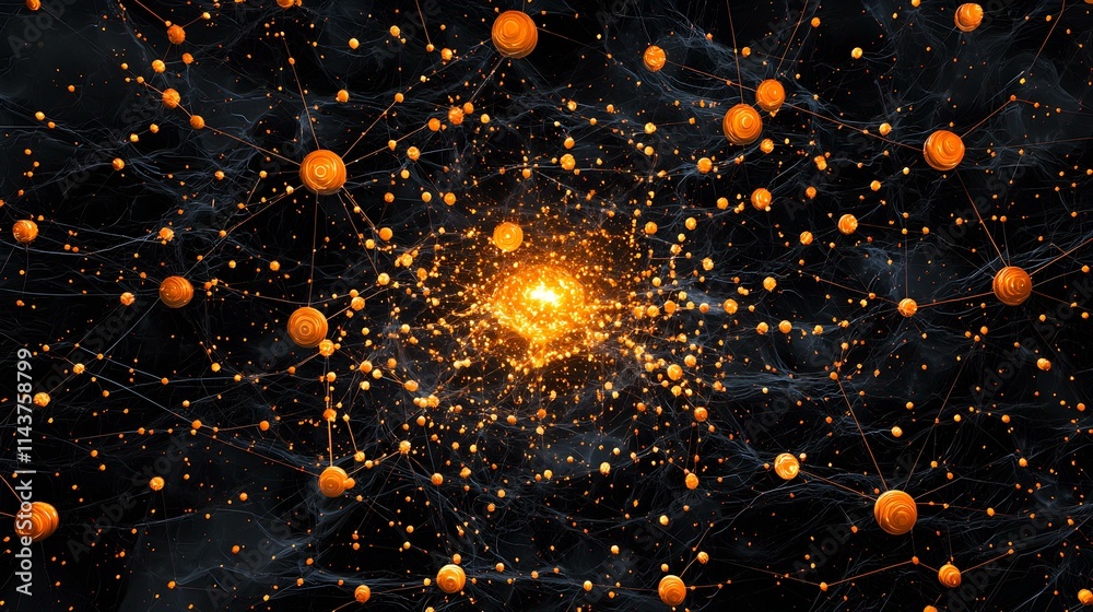 Poster detailed visualization of machine learning algorithm dynamics