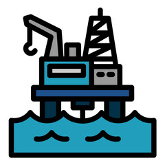 Oil Rig Icon
