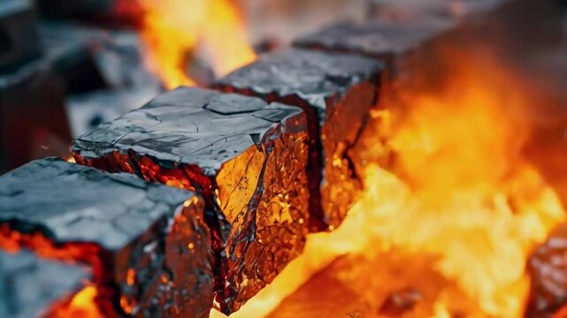 Shape Change of Metal Materials Due to Extreme Heat