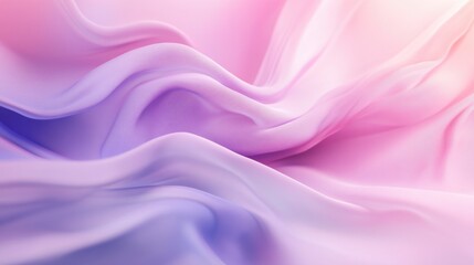Obraz premium Soft gradient fabric showcasing a smooth blend of pastel colors in a serene and calming backdrop