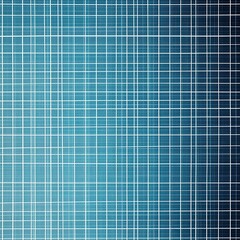 A smooth cerulean background with a precise grid pattern creates a modern design ideal for various artistic projects