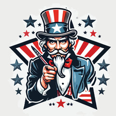 uncle sam vector