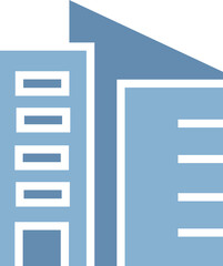 Fototapeta premium Office Tower Building Icon 
